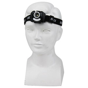 SK11 藤原産業 LED ヘッドライト 乾電池式 最大125lm SLH-009 作業灯 夜間の歩行 レジャー 夜釣り 登山 フォーカス機能付き