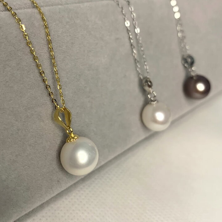 楽天市場】【時間限定ー500円OFF】 淡水真珠 本真珠 ネックレス 