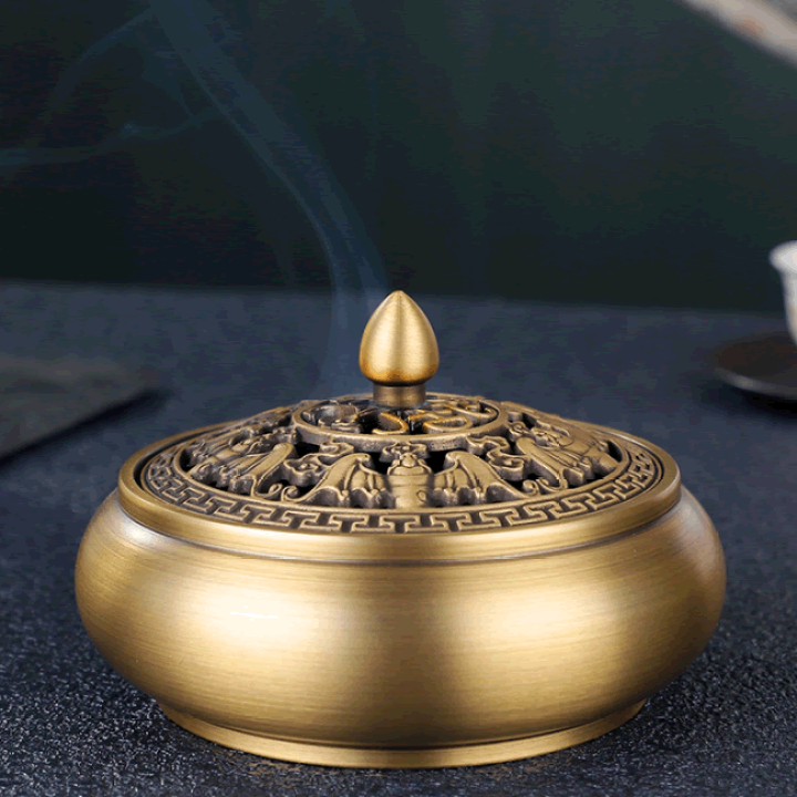 店舗良い 蓮 香炉 仏壇 真鍮製 仏具 楽天市場】香炉 魚 線香 癒しグッズ その他