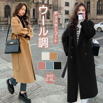 楽天市場】トレンチコート ウール（カラーブラウン）（レディース 
