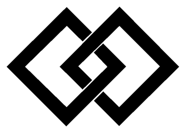 楽天市場】家紋ステッカー 057 違い角 13cmサイズ : ファンタジー