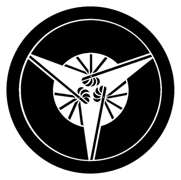 家紋 月型浮線蝶紋（つきがたふせんちょう）：家紋のいろは