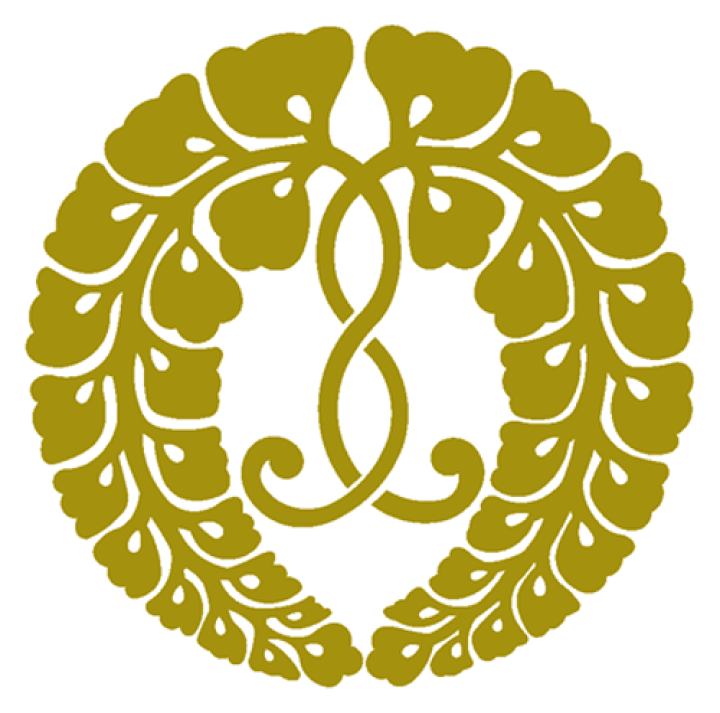 楽天市場】家紋ステッカー 西本願寺藤 20cmサイズ 家紋番号-235