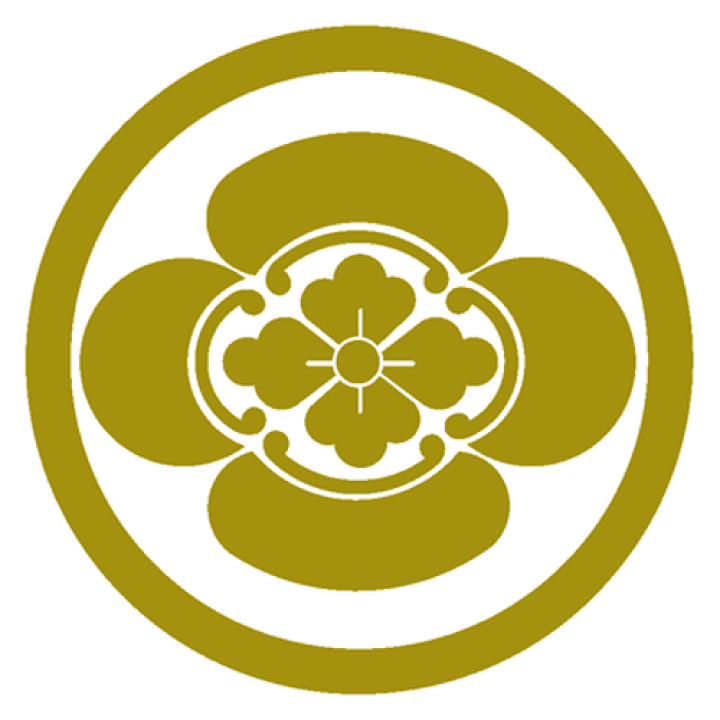 楽天市場】家紋 ステッカー 「丸に木瓜」 13cmサイズ 家紋番号-266