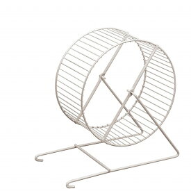 イタリアferplast社製リス用ホイール　ホワイト　L28