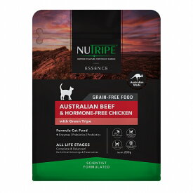 全年齢用 穀物不使用 総合栄養食 ニュートライプ 猫 キャットフード ドライ　ビーフ＆チキン＆グリーントライプ ESSENCE