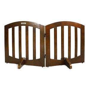 在庫一掃セール SIMPLY シンプリー シールド ラグジュアリー 木製ゲート ペットゲート バリアゲート 2パネル 犬 ドッグ ペット用 FWW-2Panels