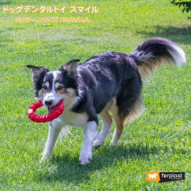 犬 おもちゃ ドッグ デンタルトイ スマイル 2カラー4サイズ トイ 玩具 デンタル 丈夫 壊れない タフ 破壊王 遊び ペット用品 イタリアferplast社製