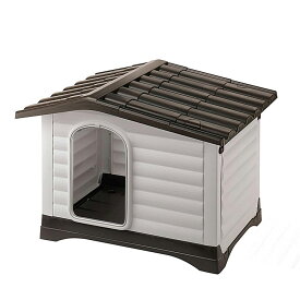 イタリアferplast社製 ドッグヴィラ 70 ハウス 犬小屋 屋外 屋内