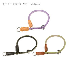 ダービー DERBY チョーク カラ— 首輪 CS10/50 頭回り50cmまで　犬 しつけ さんぽグッズ 散歩用品 お出かけ お散歩グッズ イタリアferplast社製