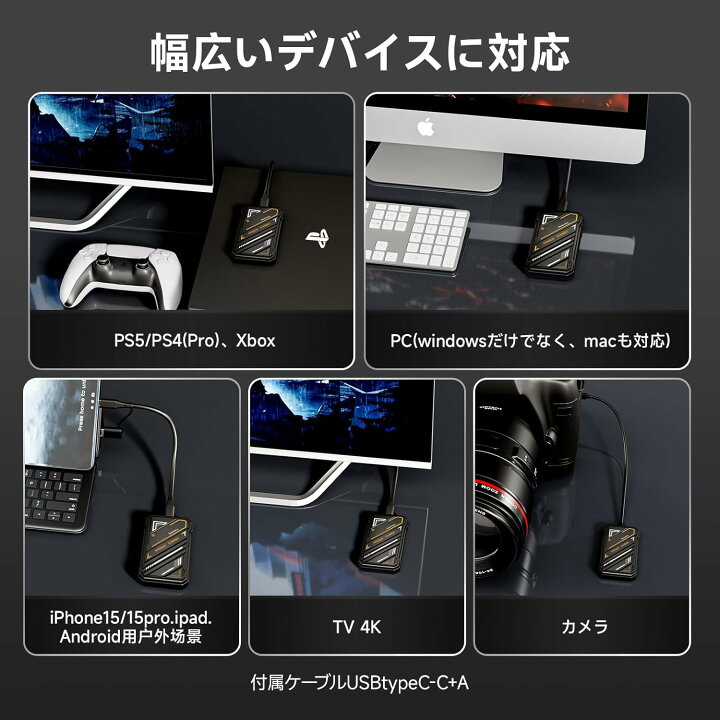 楽天市場】5年保証 SSD外付け 読込速度3800MB/S PS4/PS5/iPhone15 