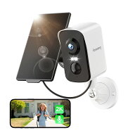 【エントリーでP10倍】Fanxiang 防犯カメラ ワイヤレス マグネット式 穴あけ不要 屋外 屋内 玄関 PIR人体…