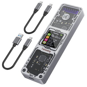 ySS20%OFF+10{PzM.2 NVMe SSD OtP[X USB 3.2 Fanxiang Gen2 10Gbpsf[^] yNVMe&SATAΉz2230/2224/2260/2280 SSD P[X M2 SSD OtP[X 4TBeʂɑΉ 1Nۏ