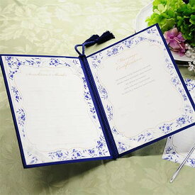 結婚証明書　「フローラ」　ゲスト参加型（人前式）　結婚式/誓約書