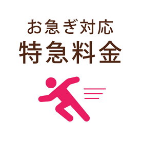 お急ぎ対応オプション／「特急料金」　｜ ※お急ぎ対応希望の商品点数と同じ数量をご注文くださいませ