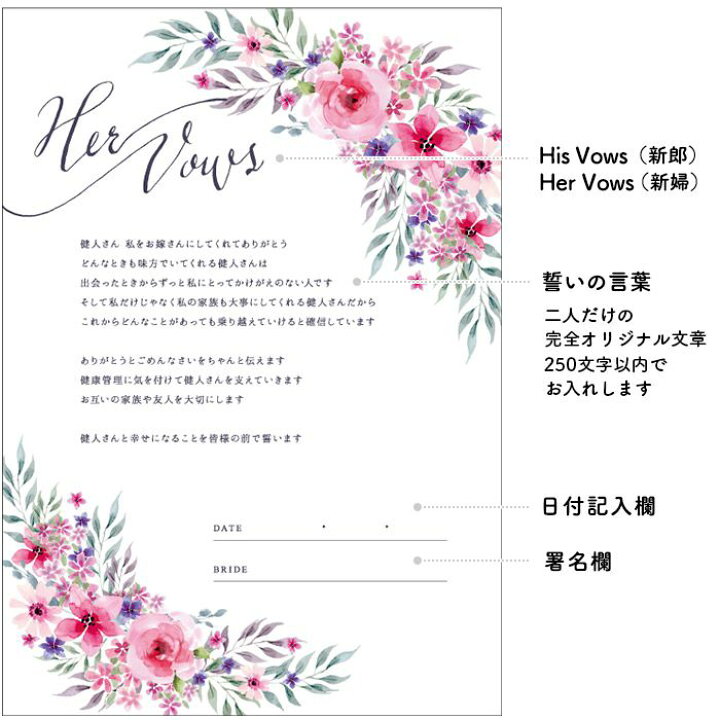 楽天市場 サインするのは二人だけ 結婚証明書 カルムローズ Wedding Vow Booksみたいに誓い合うお互いへの約束 愛のスピーチ 結婚式 オンライン挙式 リモート結婚式 家族婚 少人数婚 入籍記念 結婚記念 結婚式ウェディングギフトファルベ