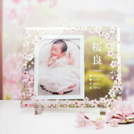 フォトフレーム 写真立て 命名書 ベビーフォトフレーム 孫誕生記念 出産メモリアルギフト 誕生記念品 お…