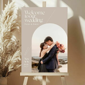 ウェルカムボード ウェルカムボード写真 ウェルカムスペース ウェルカムスペース写真 結婚式 前撮り写真 フォト 名入れ 写真ボード 写真 パネル/フォトパネル写真ウェルカムボード「アー