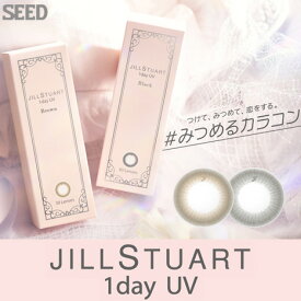 【在庫一掃】 (1箱10枚) JILLSTUART ジルスチュアート ワンデー UV ブラックカラコン[jillstuart-10p][FA]*