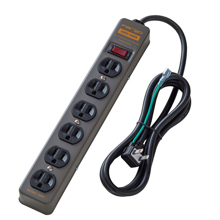 楽天市場】電源タップ 電源 タップ 雷ガード 一括 スイッチ 固定 