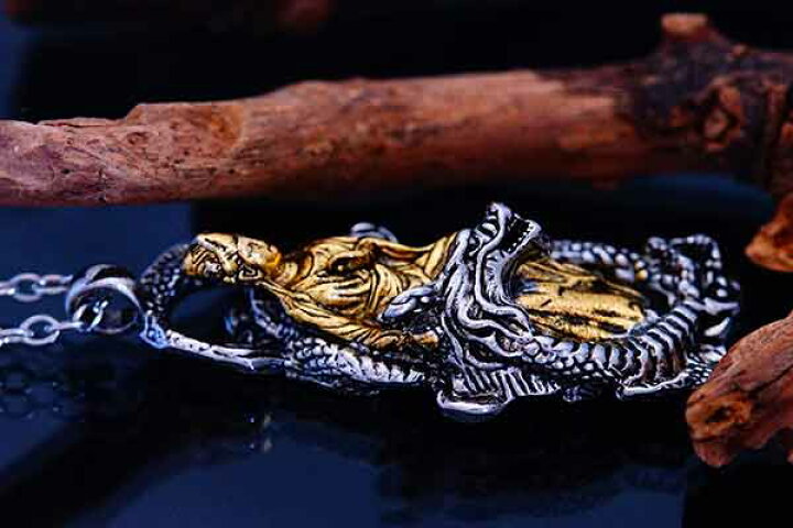 楽天市場】観音様 ネックレス 龍上観音菩薩 龍神観音 昇龍 上昇 運気  