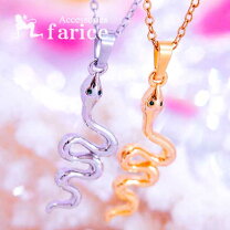 楽天市場】蛇（ネックレス・ペンダント｜レディースジュエリー  