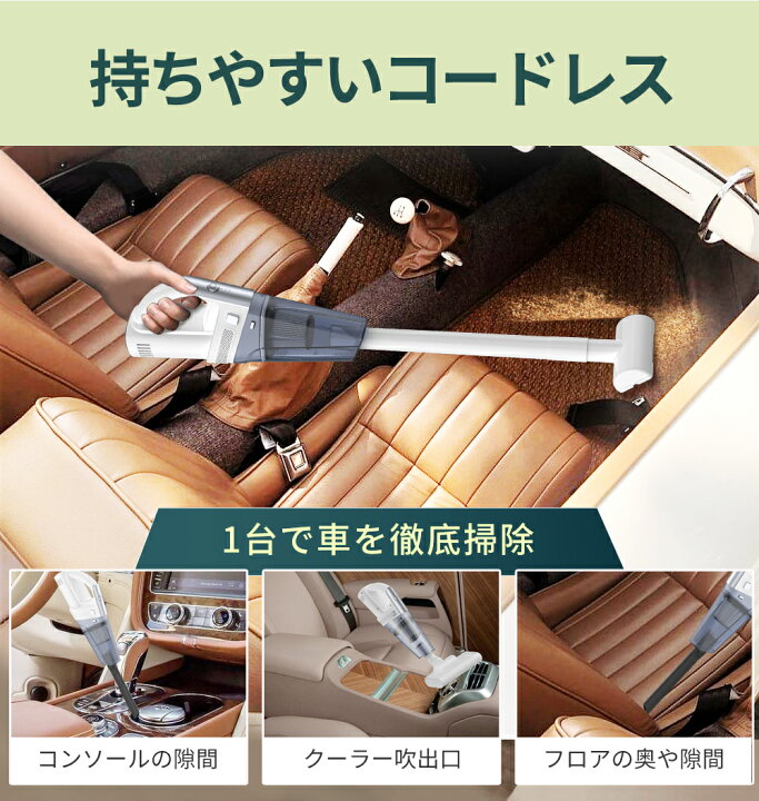 楽天市場】【P10倍配布中】掃除機 コードレス 軽量 静音 2way ハイ 