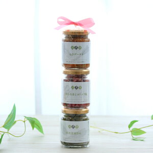 送料無料 ギフト『ラッピング 人気のお惣菜3個セット』カリカリ梅 ねぎザーサイ 野沢菜油炒め ホワイトデー 贈り物 春ギフト リボン 和風惣菜 総菜 御礼 御祝 お返し 手土産 内祝 プレゼン