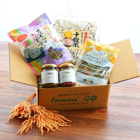 送料無料 発送箱でお届け 『白米堪能セット』御歳暮 寒中御見舞 冬ギフト 信州 新米 ご飯 ご飯のお供 お取り寄せ 信州 おかず味噌 ふき味噌 混ぜご飯 野沢菜 ふりかけ【軽井沢ファーマーズギフト】