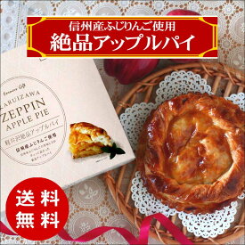 送料無料 父の日『軽井沢絶品アップルパイ』ヒルナンデス ギフト デザート 信州産ふじりんご お土産 手土産 お取り寄せ お年賀 誕生日 プレゼント ケーキ 箱入り焼き菓子 ご当地グルメ 林檎 リンゴ 軽井沢ファーマーズギフト