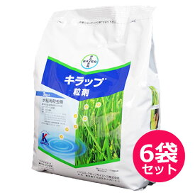 水稲用殺虫剤　キラップ粒剤　3kg×6袋セット　収穫14日前まで　湛水散布　カメムシ類　ウンカ類　斑点米カメムシ類　アカヒゲホソミドリカスミカメ