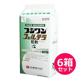 水稲育苗箱専用殺虫・殺菌・植物調整剤　フジワンフェルテラ粒剤　1kg×6袋セット