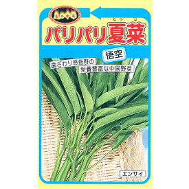 トーホク　野菜の種/種子　パリパリ夏菜　種　（追跡可能メール便発送　全国一律370円）06531