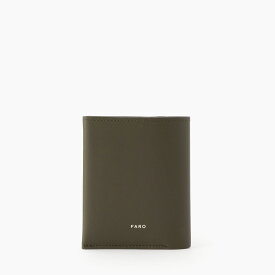 【FARO】ファーロ Calma Short Wallet with Coin Case F2411W201 2つ折り財布 ビジネス レザー ユニセックス