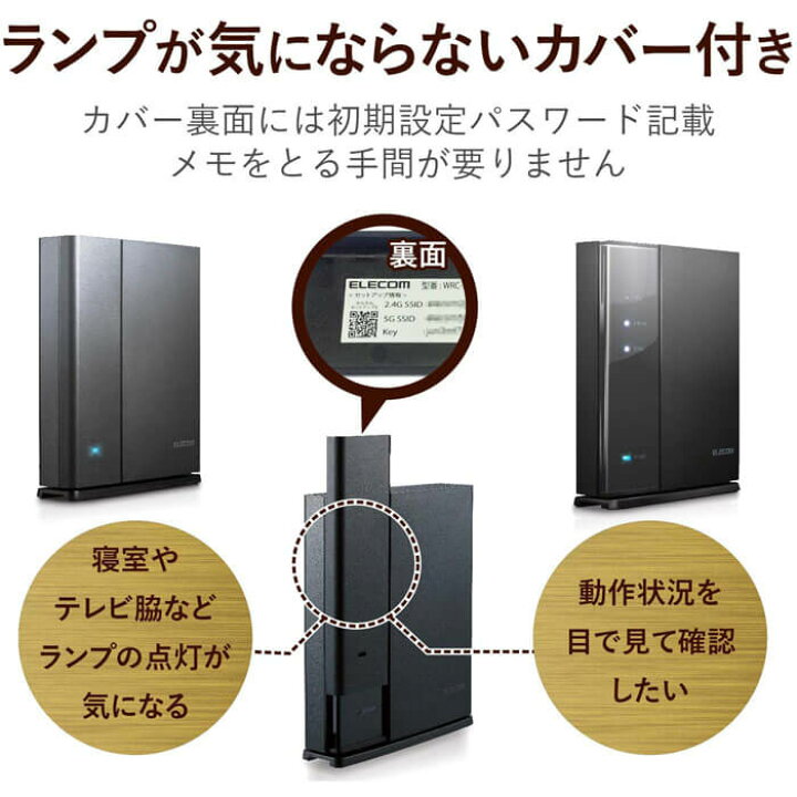 楽天市場】【訳あり】 wifi ルーター 無線lanルーター エレコム WRC 