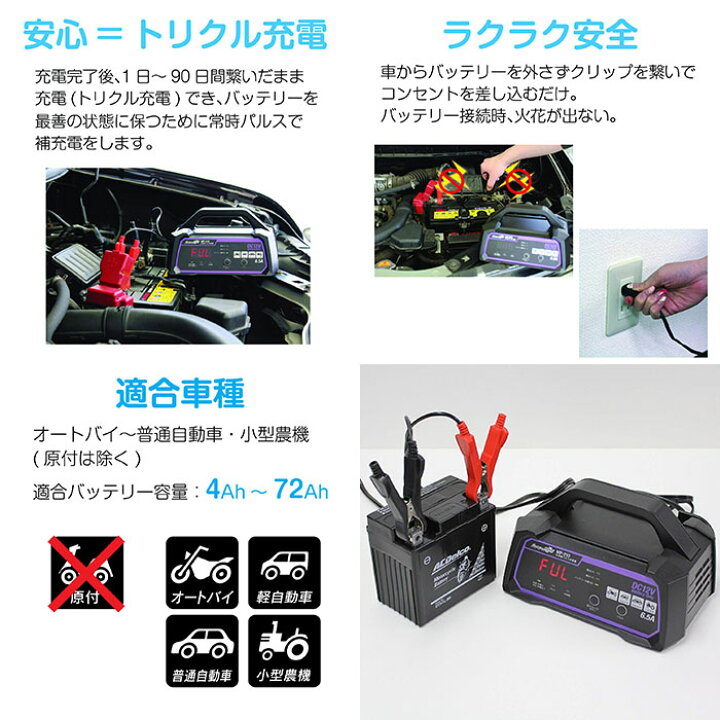 メルテック 全自動パルスバッテリー充電器 軽自動車 Mp 5 定格3a 12v専用 バッテリー診断機能付 メルテック 全自動パルスバッテリー充電器 軽自動車 Mp 5 定格3a 12v専用 バッテリー診断機能付