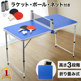 【10％クーポン★21日迄】 卓球台 セット 卓球セット 卓球台セット 家庭用 軽量 子供 テーブル 卓球 台 サイズ 折りたたみ 収納袋付き ピンポン 卓球ネット ポータブル ピンポンセット テーブルピンポン ラケット 初心者 ネット取り付け練習 ボール