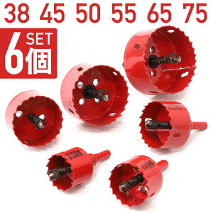 Amazon Workpro ホールソー バイメタル製 穴あけ 19 64mm 高耐久 ステンレス アルミ プラスチック 木用 収納ボックス付き 11点セット ホールソー ホールソーアクセサリ