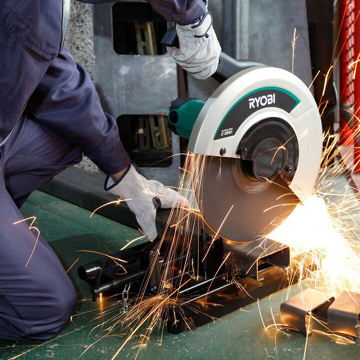 楽天市場】リョービ RYOBI 高速切断機 砥石径 355mm 京セラ C-3561 