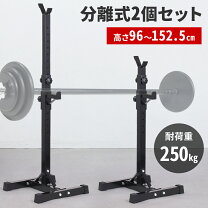 ベンチプレスセット バーベルスクワットラック トレーニングベンチ 