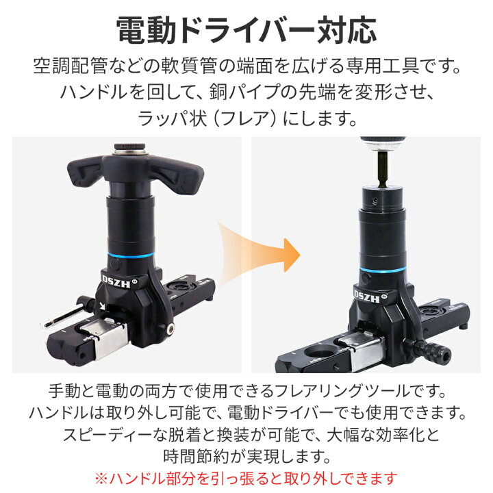 楽天市場】[5％OFF!!]4日20時〜限定クーポン利用☆ フレアリングツール 