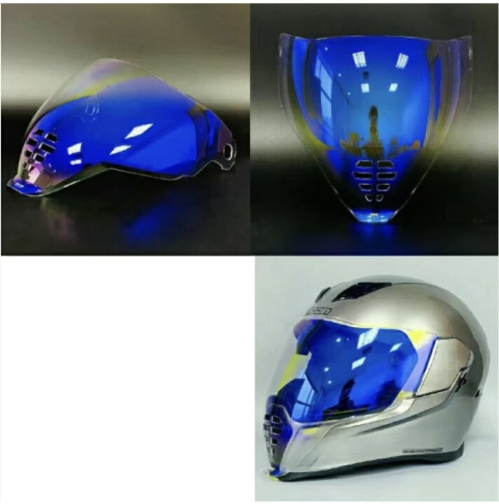 楽天市場】ICON Airflite IC06 対応 調光シールド バイク用 ミラー 