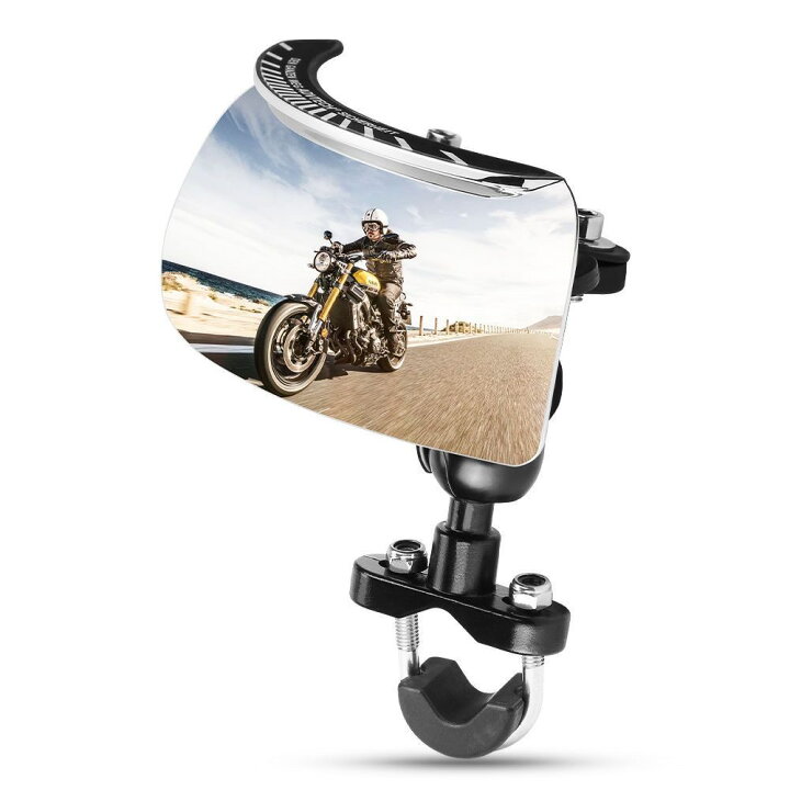 楽天市場】バイク用超広角バックミラー大視野反転ミラー 180 度ミラー 