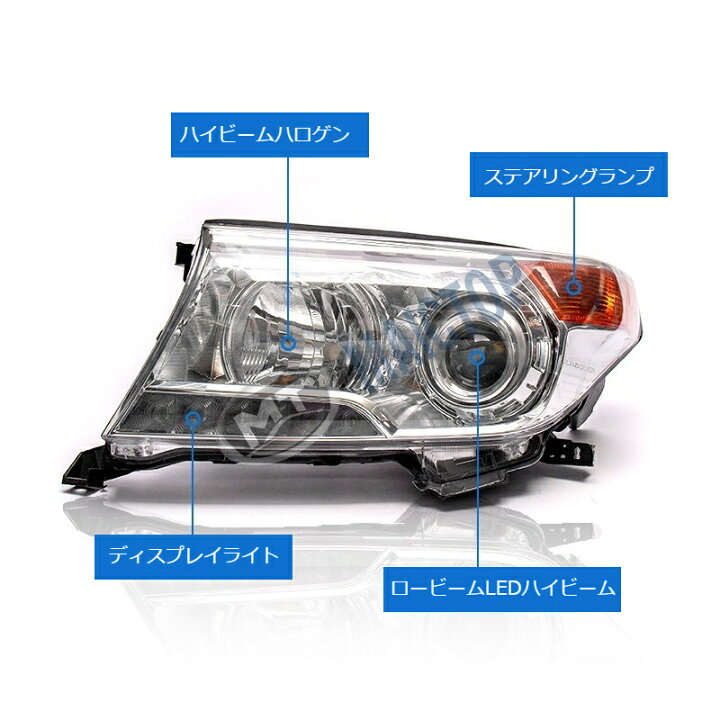 楽天市場】トヨタ ランドクルーザーヘッドライト LC200 FJ200 LED 