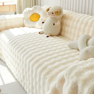 フランネル ソファカバー 北欧 3人掛け チェック柄 マルチカバー おしゃれ ベッドカバー カーペット 北欧風 四季兼用 ファッション ソファー保護 綿クッション モダン キルト 肘掛けカバー