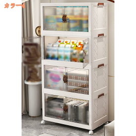 2000円OFFクーポン 収納ボックス 折りたたみ 収納ボックス 押し入れ キャスター付き 重ねて クローゼット ペットボトル 日用品 ベビー用品 引っ越し 整理棚 おしゃれ かわいい 小物収納 リビング 収納ワゴン キッチンワゴン キャスター付き fascimo