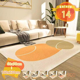 1000円OFFクーポン ラグ 2畳 カーペット 北欧 洗える 冬用 じゅうたん 3畳 4畳 リビングラグ おしゃれ モダン 抽象的 センターマット 防音 防ダニ 滑り止め 折り畳み可 プレイマット ベッドルーム ホットカーペット対応 オールシーズン用 新居祝い fascimo