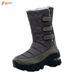 スノーブーツ レディース ボグス 防水 防滑 防寒 雪 雨 スノーデイ ミッド 長靴 レインブーツ スノーシューズ ロング丈 キルティング 保温 フリース 断熱 ミドル丈 抗菌 防臭ガールズ 子供 防