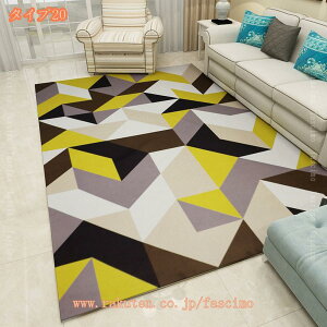 300�~OFF�N�[�|�� ���O �􉽕� �� ����~�� �`�F�b�N�� �|���ȒP �J�[�y�b�g �􂦂� �y�� �k�� �O���[ �C�G���[ 180*200cm �O�p�` �H�� �}�b�g ���� ������� ���r���O �x�b�h���[�� �_�C�j���O �V