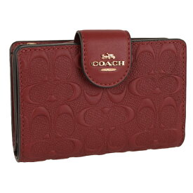 コーチ COACH 二つ折り財布 シグネチャー アウトレット c5896imche